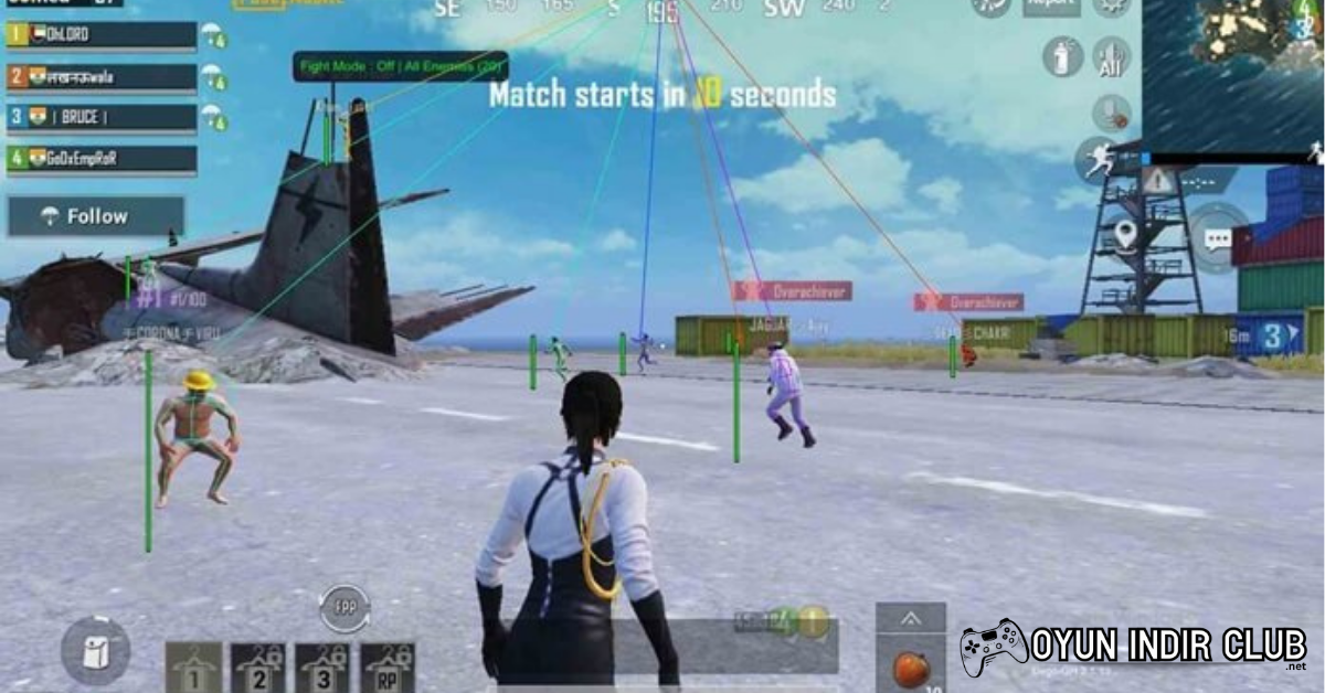 PUBG Mobile Adam Görme Hilesi APK 